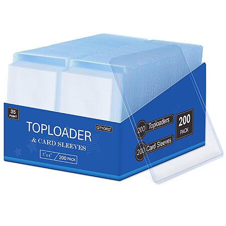 Discounted Card Top Loaders & Sleeves Set