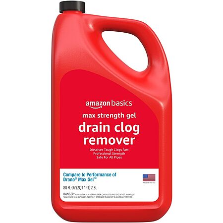 Amazon Basics Drain Cleaner for $6.25