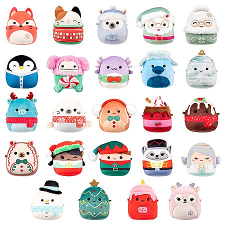 Squishmallows Original 24-Day Micromallows Holiday Plush Advent Calendar $35.65 + Free Shipping w/ Prime or on $35+