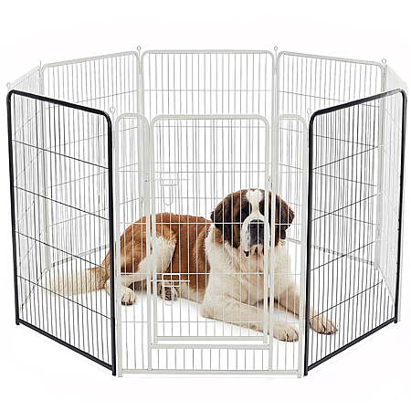 40" edx Foldable Dog Playpen w/ Door (2 Panels) $27.99 + Free S&H w/ Walmart+ or on $35+