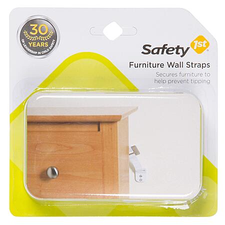 Safety 1st Furniture Wall Straps (2-Pack) $5.99 + Free Shipping w/ Prime or on $35+