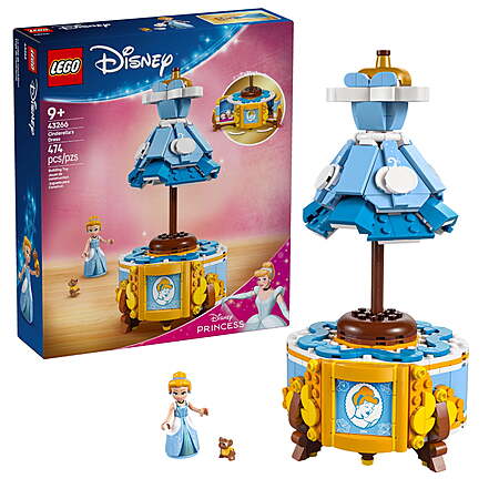 474-Piece LEGO Disney: Dresses - Cinderella's Dress $24.99 + Free S&H w/ Walmart+ or on $35+