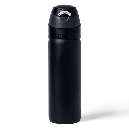 26-Ounce Cirkul StrawSip Flip Stainless Steel Water Bottle (Onyx) $14.88 + Free Shipping w/ Walmart+ or on $35+