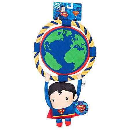 8" DC Comics Superman Tug & Chew Toy for Dogs $7.22 + Free Shipping w/ Prime or on $35+