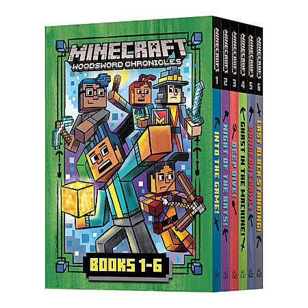 Minecraft Woodsword Chronicles: The Complete Series Books 1-6 $27.82 + Free Shipping w/ Prime or on $35+