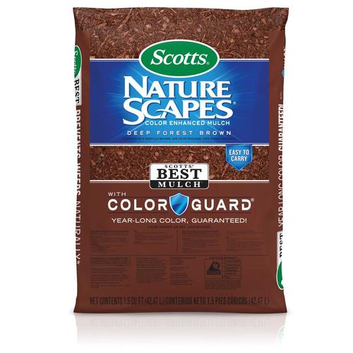 Scotts Nature Scapes Mulch 1.5-cu ft (Brown or Black) $2 a bag