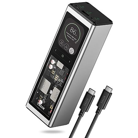 TALIX 140W USB-C Port Laptop Power Bank, 20000mAh 3-Port