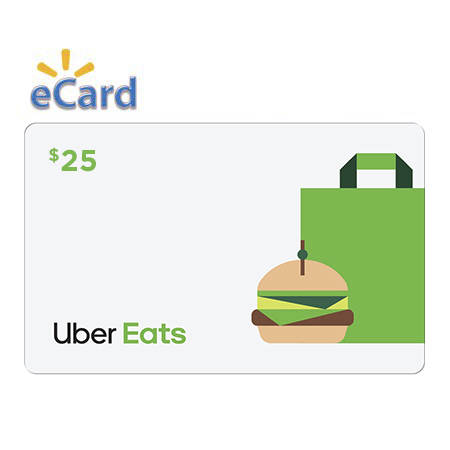 Uber Eats *also works for Uber rides* Gift Card (Digital Delivery) 10% off - $22.5