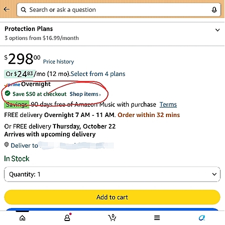 Sony WH-1000XM4C headphones for $248+ tax