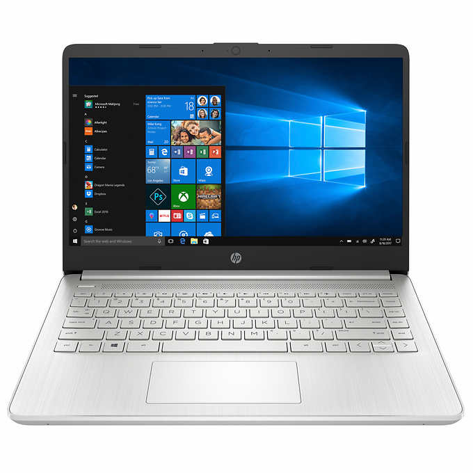 Costco members: HP 14" Laptop with 10th Gen Intel Core i7-1065G7, 512GB SSD, 12GB RAM for $599.99