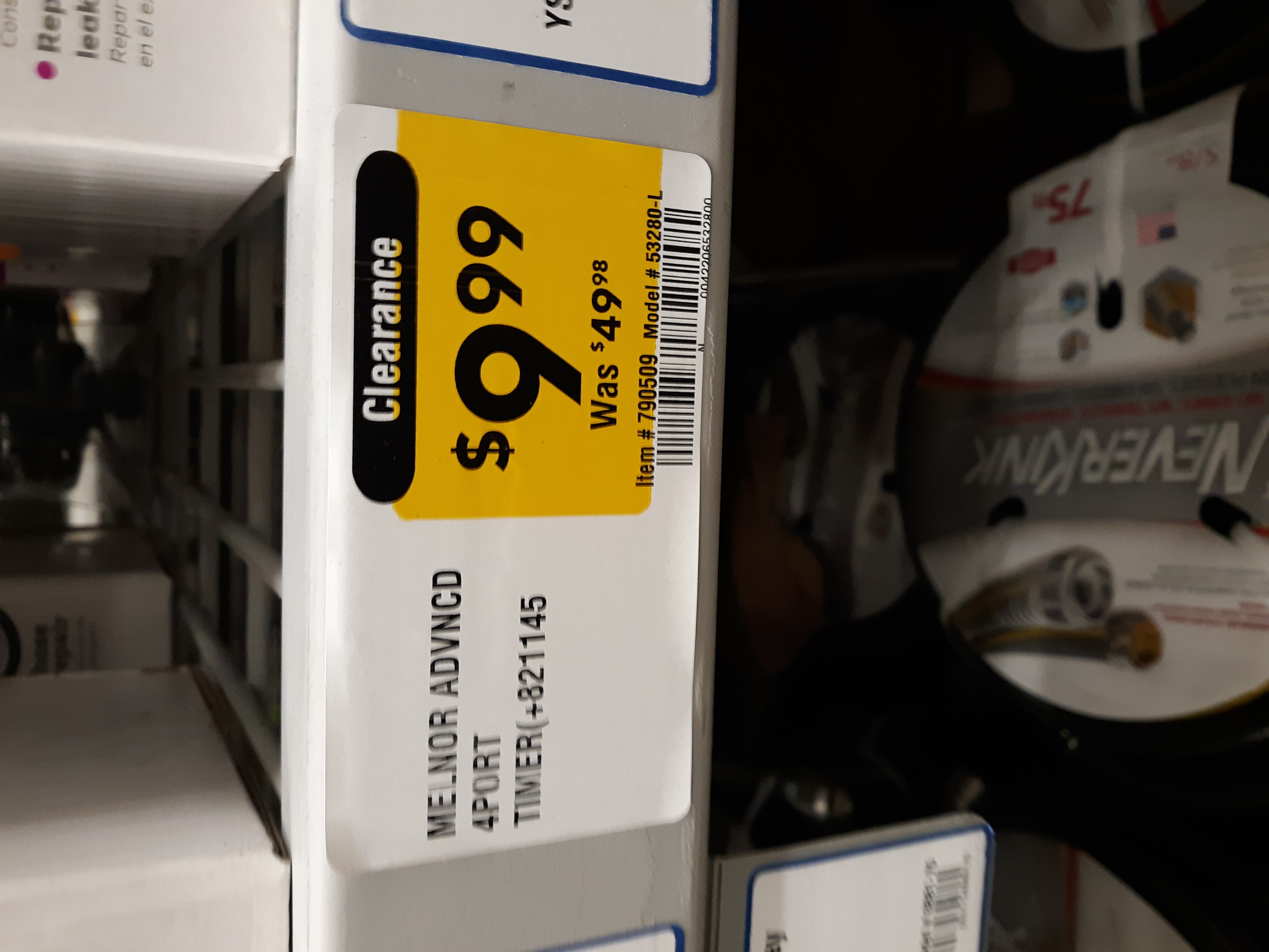 Lowes - Melnor Digital Water Timer (53280-L) - 9.99 (reg 49.99) YMMV Clearance