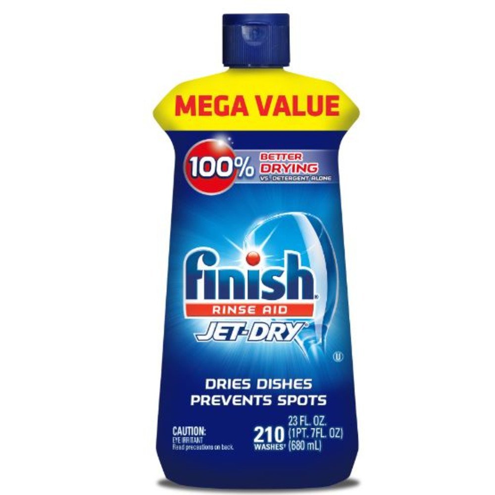 Finish Jet-Dry Rinse Aid, 23oz, Dishwasher Rinse Agent - Drying Agent - $7 Add-On or $6.65 S&S