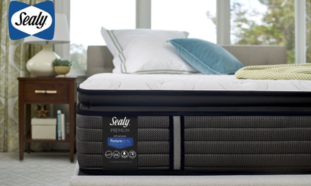 Sealy Response Premium 14" Pillow Top Mattress Set with Foundation, Cushion Firm/Plush Queen $600 | King $750 & other sizes available