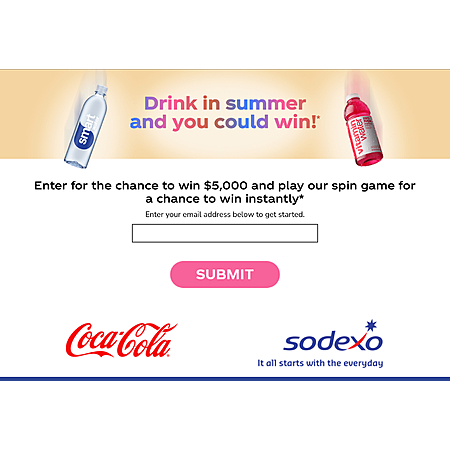 Win Big with Coca-Cola & Sodexo!