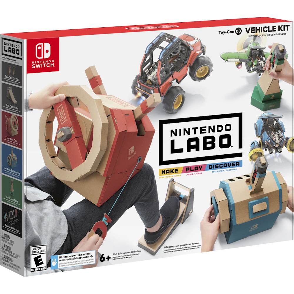 Labo Toy-Con: Vehicle Kit - Nintendo Switch Best Buy $19.99
