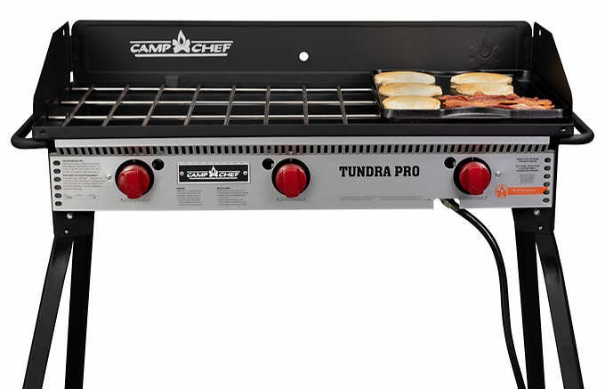 YMMV Costco In Store Only Camp Chef Tundra 3 Burner Stove with Griddle 149.97