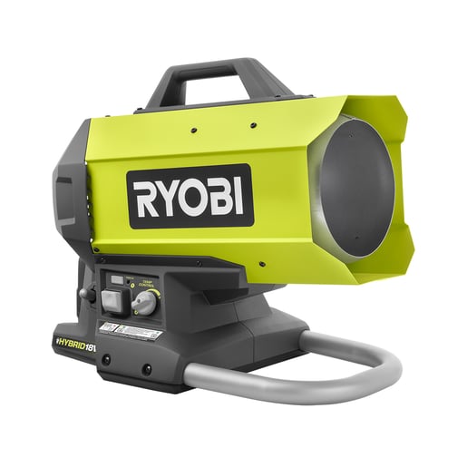 $84.50 RYOBI 18V ONE+ Hybrid Forced Air Propane Heater