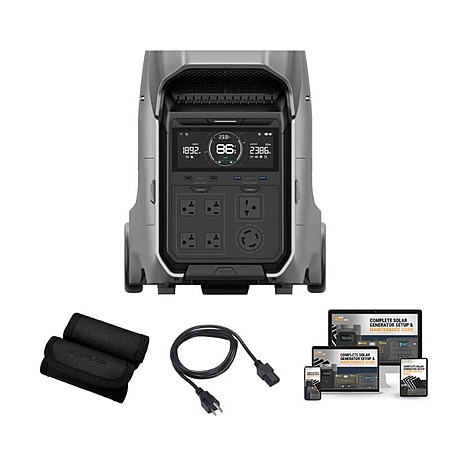 EcoFlow DELTA PRO 3 | 4,096Wh / 4,000W Portable Solar Power Station - $1939.03