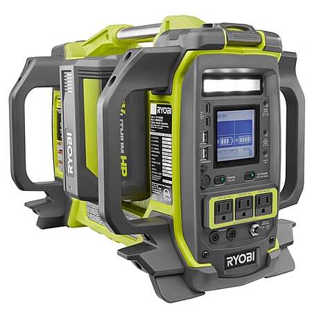 RYOBI 40V 1800-Watt Portable Battery Power Station Inverter Generator - $360