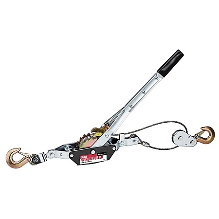 4000 lb., 2 Ton Capacity 10 ft. Cable Winch Puller IN HFT STORE ONLY - $7.99