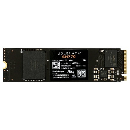 WD Black 1TB SN770 NVMe Internal Gaming SSD - Gen4 PCIe, M.2 2280, up to 5,150 MB/s - Walmart.com $65