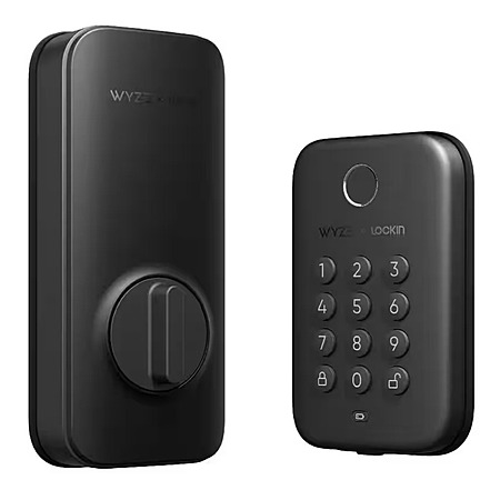 Wyze Smart Lock Bolt, Fingerprint Keyless Entry, Bluetooth Deadbolt, Satin $28.52
