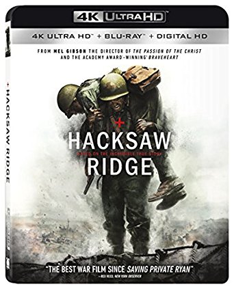 Hacksaw Ridge 4K UHD $12 after carwheel Target B&M