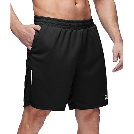 ZITY Men's Mesh Quick Dry Athletic Running Shorts w/ 7” Inseam (Various) $7.50