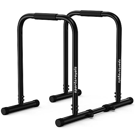 Sportsroyals Adjustable Dip Bar for Home,400lbs Cap Calisthenics Equipment $41.29 AC