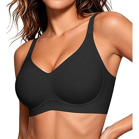 HORISUN Wireless Full Coverage Bras Push Up Comfortable Seamless Jelly Bra as low as $8.99 AC