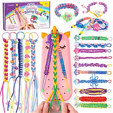 Caydo Friendship Bracelet Making Kit for Kids 8-12 Years Old $6.99 after coupon
