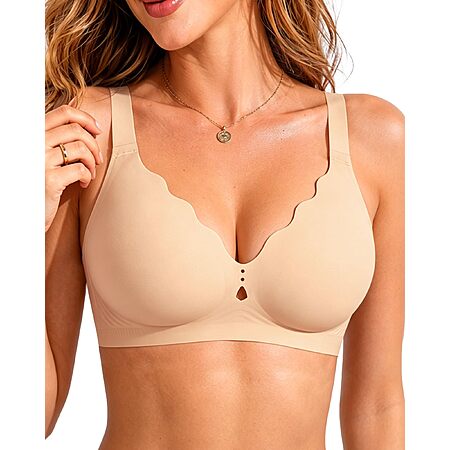 As Fairy Scalloped Wireless Jelly Full Coverage Bra - $8.99 - $13.5 AC