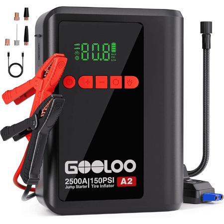A2 Jump Starter with Air Compressor