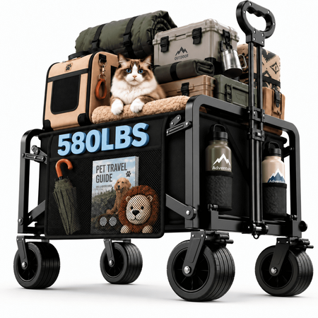 ANSFIL Collapsible Wagon with Wheels