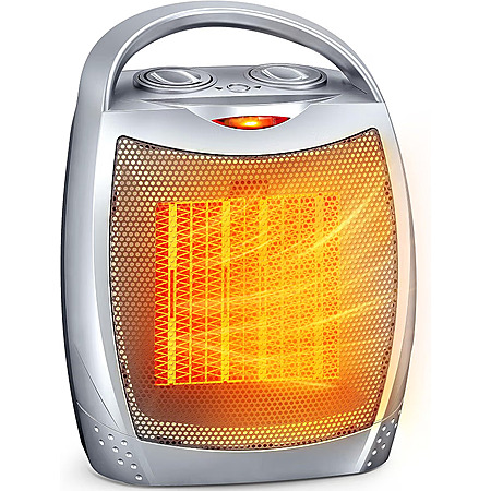 GiveBest 1500W/750W Portable Space Heater - $17.39 AC