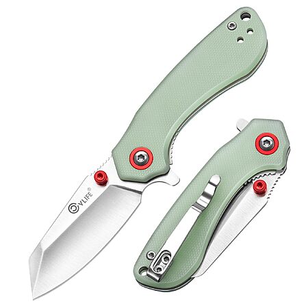 2.12" CVLIFE Stainless Steel Blade Compact Pocket Folding Knife $18