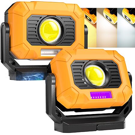 Adelante 2 Pack Magnetic 1500LM Rechargeable Mechanic Lights - $20.99 AC