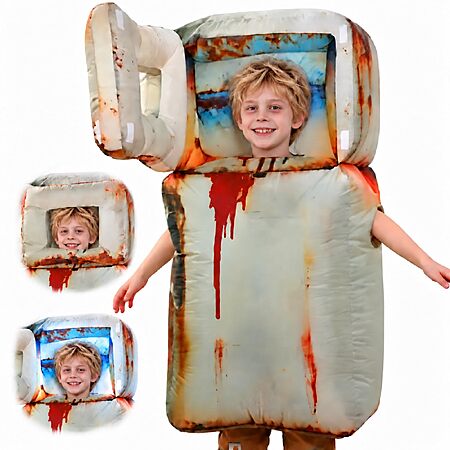 Skirfy Kids Inflatable Refrigerator Halloween Costume - $11.19 After coupon