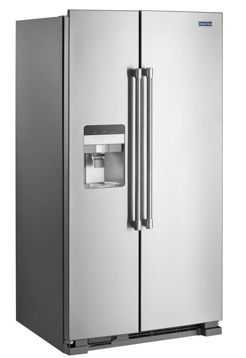 Maytag 25 cu. ft. SidebySide Refrigerator with Exterior Ice and Water