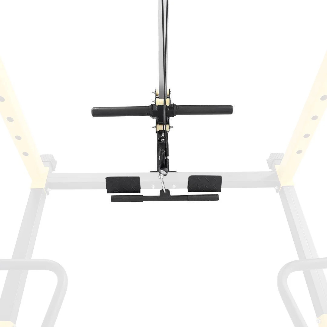 BalanceFrom Lat Pull Down Attachment for PC 1 Series Squat Rack 48.00 Free Shipping Walmart