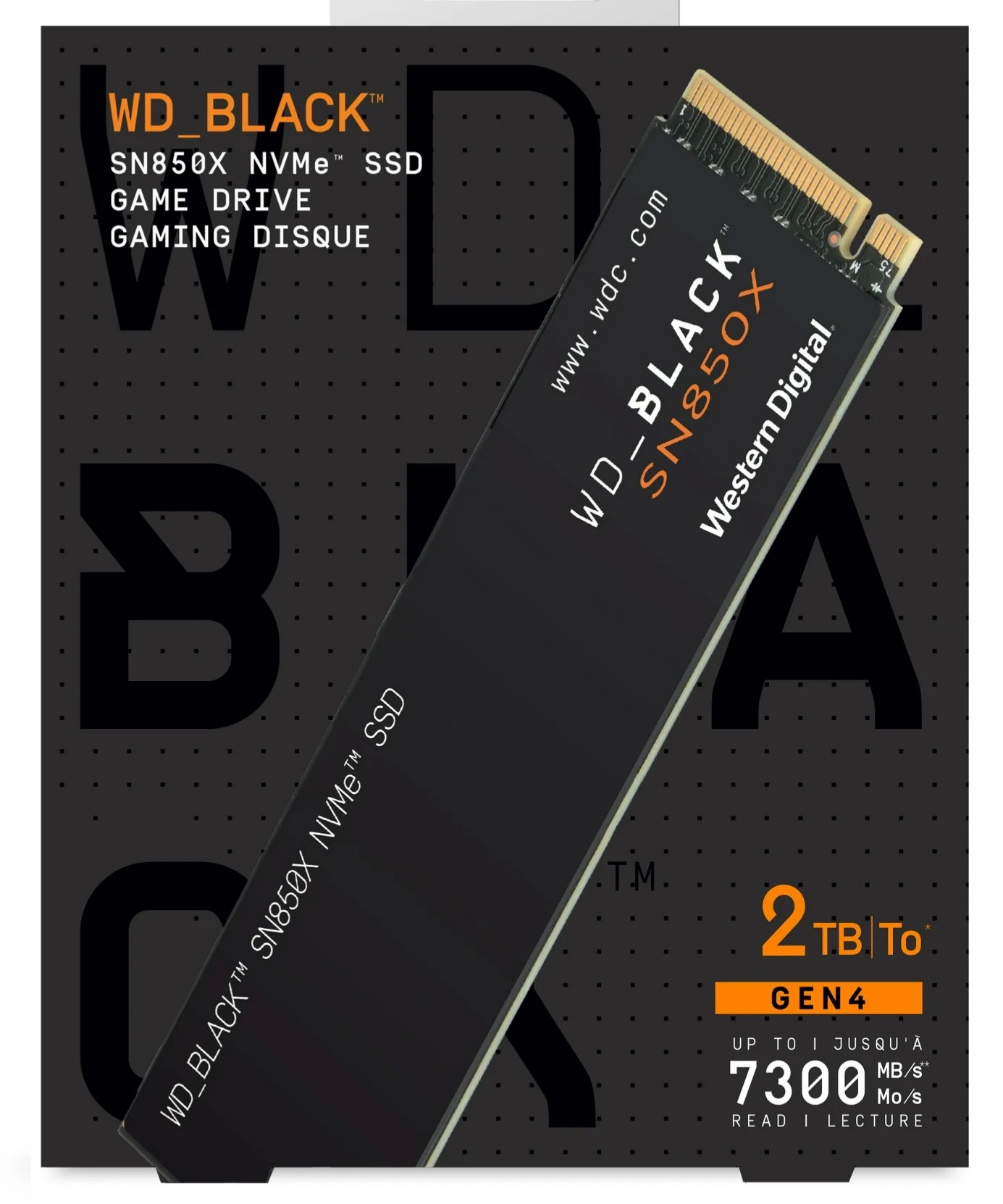 WD BLACK 2TB SN850X NVMe Internal Gaming SSD Solid State Drive Gen4 PCIe M.2 2280 134.99 Walmart