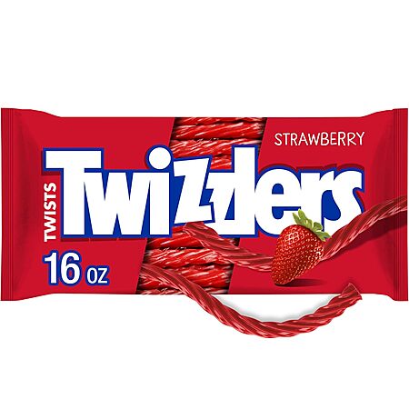 16-Oz Twizzlers Twists Strawberry Flavored Licorice $2.53 w/S&S + Free Shipping w/ Prime or on $35+