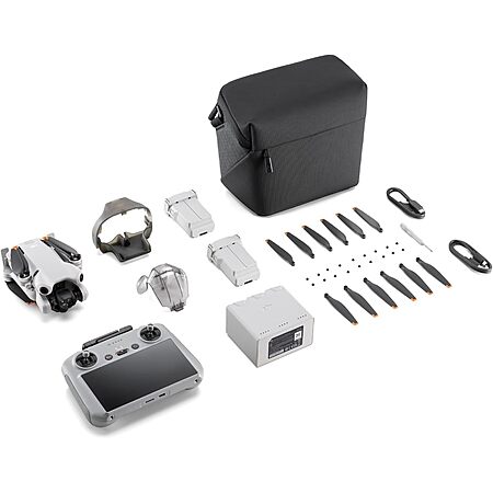 (NEW) DJI Mini 4 Pro Drone Fly More Combo Plus (DJI RC 2) $749 Free Shipping w/ Prime @ Woot!