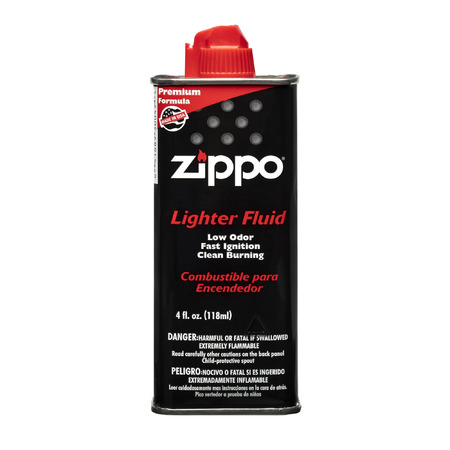 4oz. Zippo Low Odor Lighter Fluid Canister $2 + Free S/H on $35+