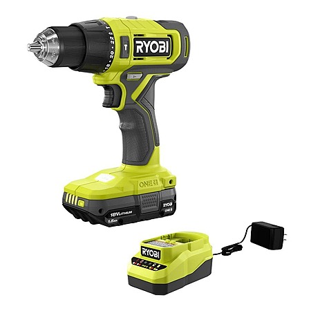 Ryobi ONE+ 18V Cordless 1/2" Hammer Drill Kit w/ 1.5 Ah Battery & Charger $67.90 + Free Shipping