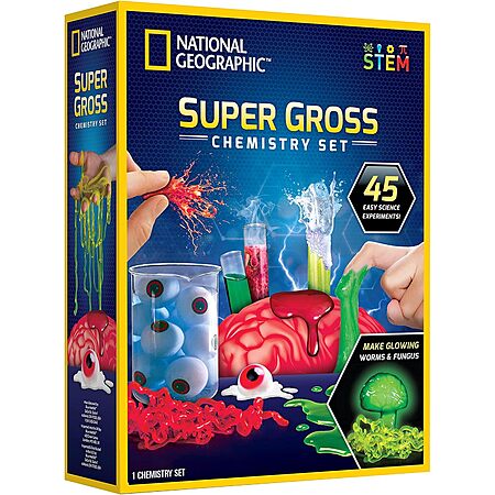 $20.99: National Geographic Gross Science Kit - 45 Gross Science ...