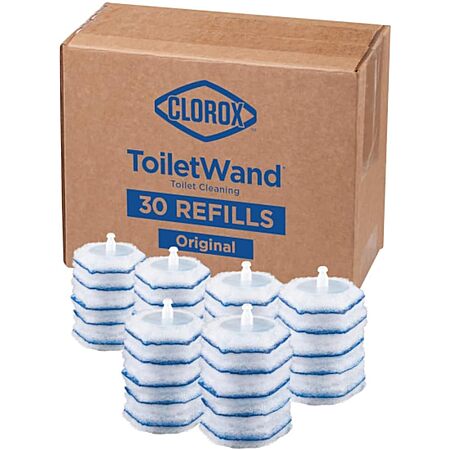 [S&S] $14.20* | 30-Count Clorox ToiletWand Toilet Cleaning Refills at Amazon (47.3￠ each)