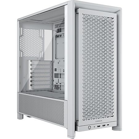 CORSAIR 4000D RS Frame Modular Mid-Tower ATX PC Case (White) $80.80 + Free Shipping