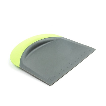 Fox Run Dough and Bowl Scraper, 4.75" Flat Edge Bench Scraper, Green $4.19 +FS w/Prime