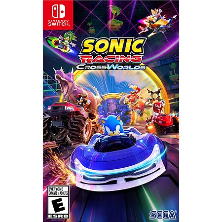 Select Accts: Sonic Racing: CrossWorlds Amazon Exclusive Edition (Nintendo Switch) $32 + Free Shipping